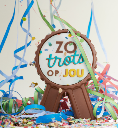 Chocomedaille zo trots op jou