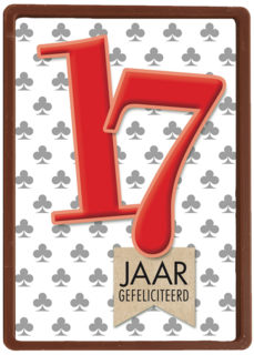 zeventien rood klavers