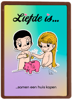 Liefde is samen een huis kopen