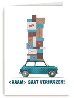 verhuis auto dozen