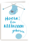 hoera hoera een kleinzoon geboren
