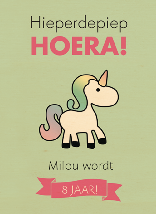hierperdepiep hoera unicorn