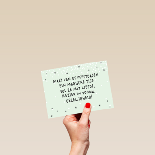 maak van de feestdagen een magische tijd