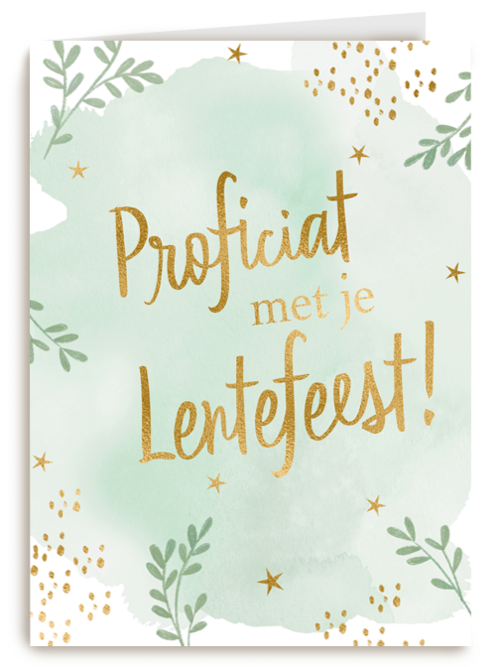 Kaart Hallmark | Lentefeest | Proficiat Met Je Lentefeest Planten