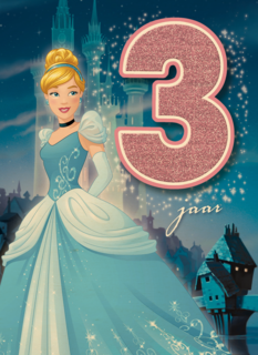 verjaardag leeftijden disney assepoester 3 jaar