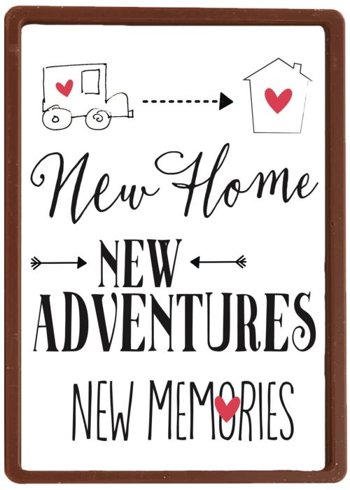 Kaart Hallmark | Felicitatie Nieuwe Woning Samenwonen | Samenwonen New Adventures