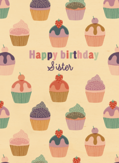 Verjaardag Cupcakes