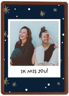 nieuwjaar fotokaart ik mis jou