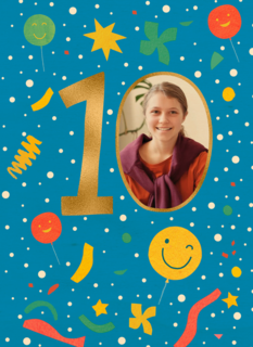 Gefeliciteerd 10 jaar fotokaart