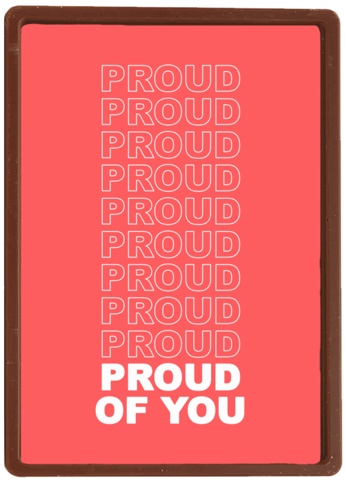Chocolade Kaart Diploma Vriendschap | Hallmark | Chocolade Kaart Hallmark | Diploma Vriendschap | Liefde Vriendschap Kaart Trots Of You