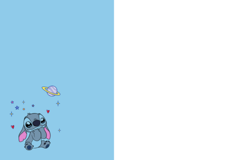 Stitch Mama Love You Wink