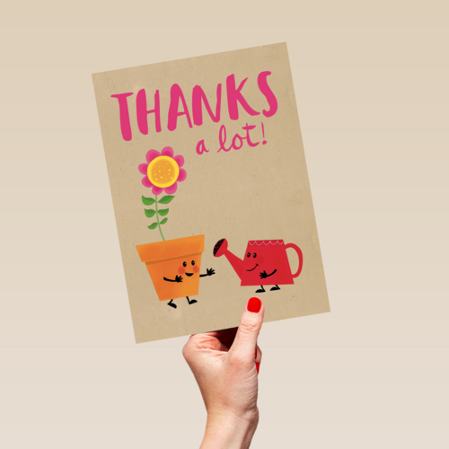 thanks a lot plantje en gieter