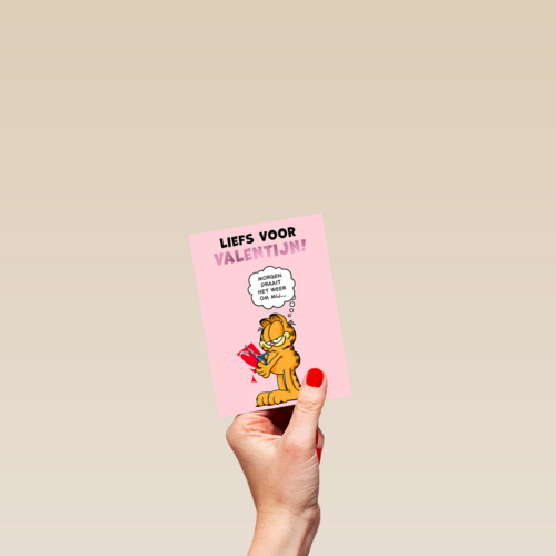Garfield Liefs voor Valentijn