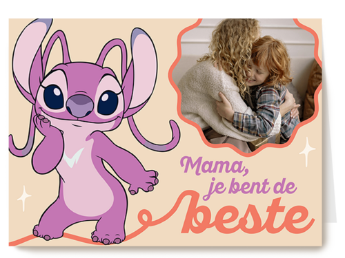 Kaart Hallmark | Moederdag | Angel Mama Je Bent De Beste Fotokaart