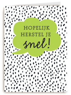 Beterschapskaart operatie Hopelijk herstel je snel