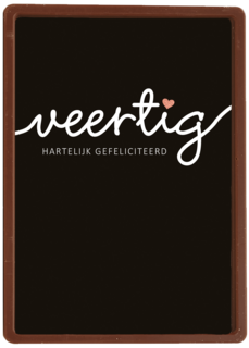 Verjaardagskaart 40 veertig hartelijk gefeliciteerd