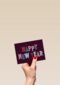 Happy New Year Gekleurde Letters