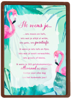Verjaardagskaart vrouw klassiek Ik wens je More than Words