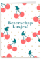 Beterschap kusjes