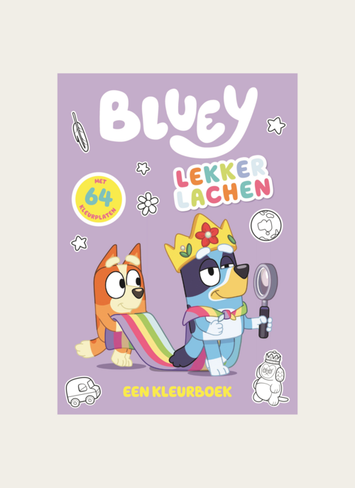 Bluey Lekker Lachen Kleurboek Cadeau Boeken |