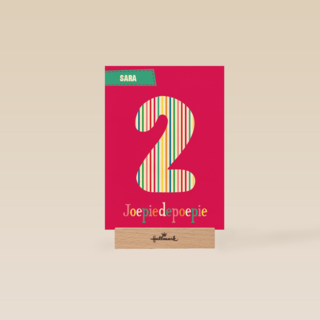 joepie jij bent 2 jaar