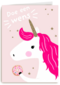een wens van een eenhoorn met donut