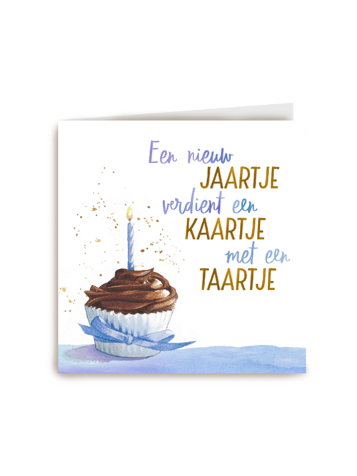 Verjaardagskaart Hallmark | Een Nieuw Jaartje Met Kaartje En Taartje