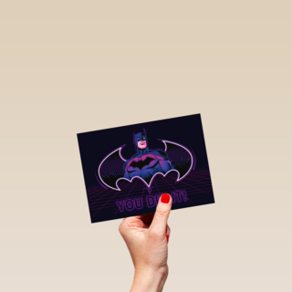 Batman kaart you did it