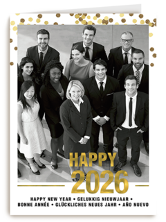Nieuwjaar 2026 Fotokaart meertalig