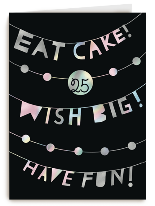 Verjaardagskaart Hallmark | Verjaardag Leeftijden Eat Cake Wish Big Have Fun