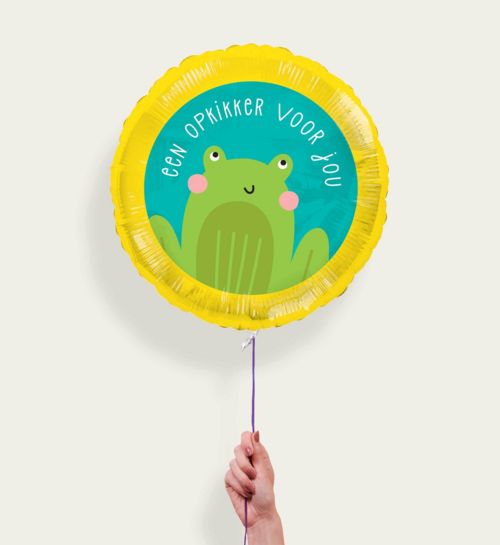 Ballon Een Opkikker Voor Jou Geel Eco