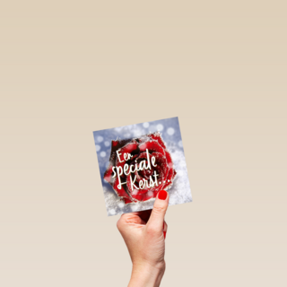een special kerst met roos