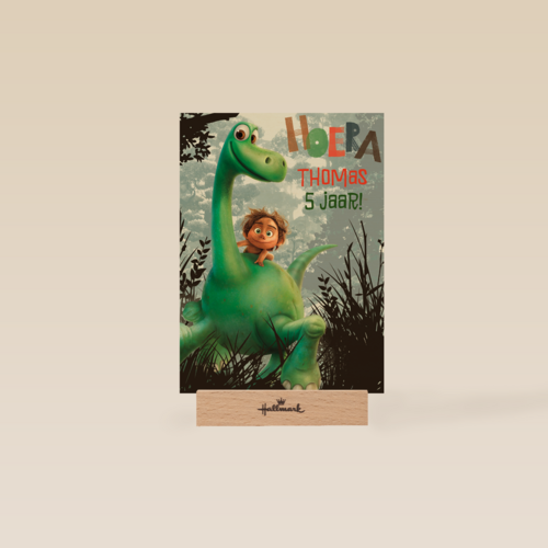 een dino hoera