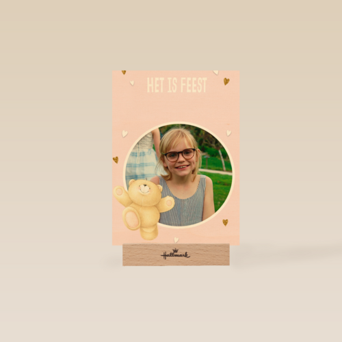 het is feest met de forever friends fotokaart