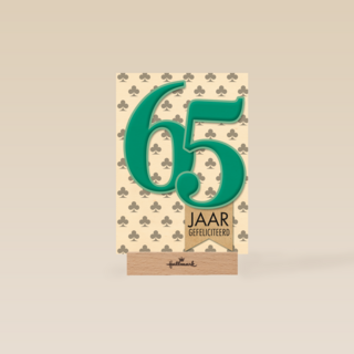 vijfenzestig turqouise klavers