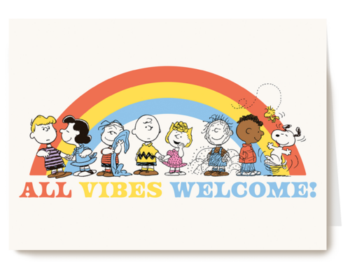 Kaart | Snoopy | Sterkte | Peanuts All Vibes Welcome