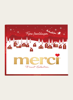 Merci Fijne Feestdagen Kerstcadeau