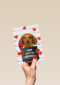valentijn kaart hond jij bent mijn hartendief