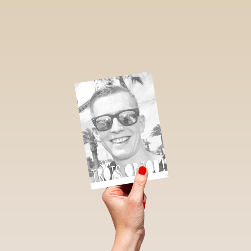 fotokaart staand trots op jou