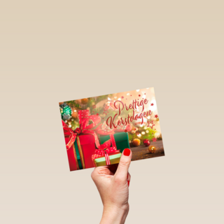 Prettige kerstdagen kerstcadeau
