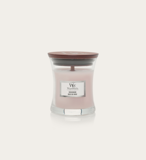 Woodwick Geurkaars Mini Rosewood