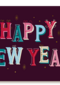 Happy New Year Gekleurde Letters