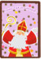 Sinterklaaskaart Fijne pakjesavond