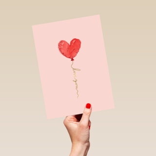 Valentine love you heart