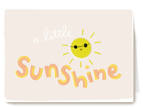 Beterschap kaart Hello Sunshine