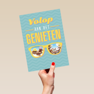 volop genieten met zonnebril