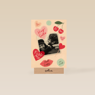 Valentijn fotokaart Hey cutie