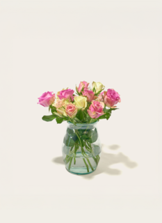 Brievenbus Bloemen Rozen Pastel Crush
