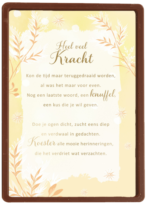 Sterktekaart Heel veel kracht More than words