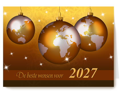 Nieuwjaar 2027 Kerstballen